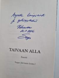 Taivaan alla : esseitä (signeerattu, tekijän omiste)