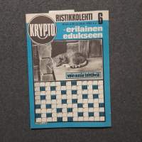 Krypto ristikkolehti    ristikot ristikko no.6 / 1984