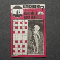 Krypto ristikkolehti    ristikot ristikko no.7 / 1980
