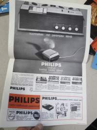 Philips -mainosmarkkinat - Radio / TV -näyttely 1966 -myyntiesite / sales brochure