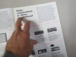 Graetz Rdio / TV -myyntiesite / sales brochure