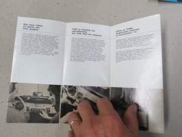 Akkord Autotransistor matkaradio -myyntiesite / sales brochure