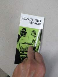 Blaupunkt televisiot -myyntiesite / sales brochure