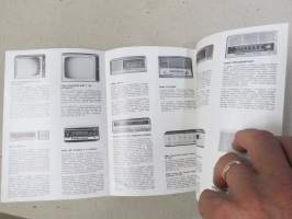 SABA TV, Radio, Stereo -myyntiesite / sales brochure