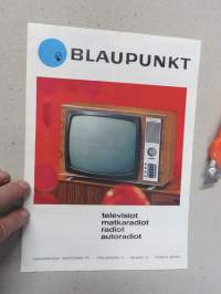 Blaupunkt televisiot , radiot -myyntiesite / sales brochure