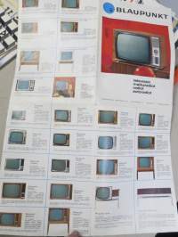 Blaupunkt televisiot , radiot -myyntiesite / sales brochure