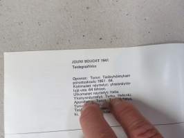 Taiteilijaryhmä Arte (Turku) -esittelyvihko; Raimo Aarras, Jouni Boucht, Eero Hiironen, Jorma Jaakkola, Alpo Jaakola, Raimo Kanerva, Reijo Koskela...