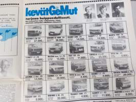 Nyströmin Autouutiset - Kevät GeMut 1978, Jyväskylän GM-piirimyyjän mainosjulkaisu (tabloid-kokoa)
