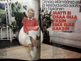 Seura 1990 nr 8, Pia Nykänen: Minun mittani tuli täyteen