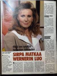 Seura 1990 nr 16, Sirpa Viljamaa: En ole nähnyt Werneriä 4 kuukauteen