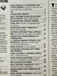 Seura 1990 nr 20, Dallasin supertähti Steve Kanaly hurmasi Riitta Väisäsen – siinä vasta mies