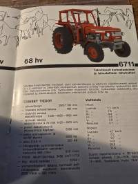 Zetor 4712, 5711, 6711 ja 8011 traktori myyntiesite