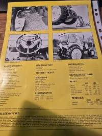 Belarus  MTZ 505 ja 525  traktori myyntiesite