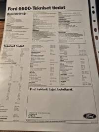 Ford 6600  traktori myyntiesite.