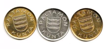 Paltamo  mitali kuntamitali 55 mm kult hopea ja pronssi