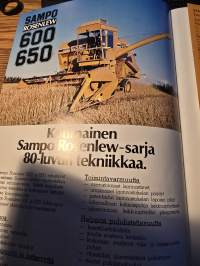 Sampo Rosenlew 600 ja 650 puimuri myyntiesite