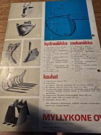 Ahma - 450 traktori kaivuri myyntiesite