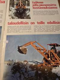 Ahma - 450 traktori kaivuri myyntiesite