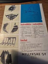 Ahma - 450 traktori kaivuri myyntiesite