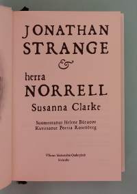 Jonathan Strange &amp; herra Norrell  ( fantasia, vaihtoehtohistoria )