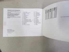 Mercedes-Benz jakeluautot 210, 310, 410, 510 / 208 D, 308 D, 408 D, 508 D / 210 D, 310 D, 410 D Huoltovihko, täysin käyttämätön, huollot, seurannat - tarrat tallella
