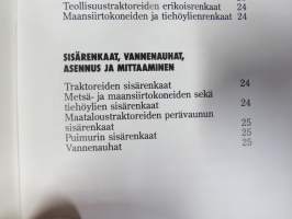 Nokia - Maa- ja metsätalousrenkaiden tekninen käsikirja (