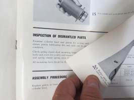 Eaton 2-Speed Axles Handbook Covering operation and maintenance of Air Shift 2-Speed Axles -kaksinopeuksisten paineilmakäyttöisten peränvaihtajien toiminta, huolto
