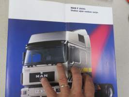 MAN Uusi raskas sarja F 2000 -myyntiesite