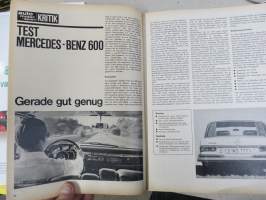 Auto motor und sport 1966 nr 23, Test Mercedes 600, Test Opel Rekord, Wir fuhren - Brabham-Kadet