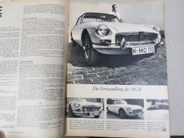 Auto motor und sport 1966 nr 8, Fahren ohne Schalten - Grosser Automatik-Vergleichstest, BMW 2000 - Opel Rekord - Ford 20 M - Mercedes 200