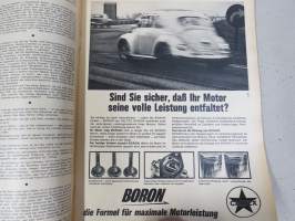 Auto motor und sport 1966 nr 8, Fahren ohne Schalten - Grosser Automatik-Vergleichstest, BMW 2000 - Opel Rekord - Ford 20 M - Mercedes 200