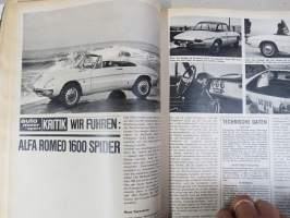 Auto motor und sport 1966 nr 8, Fahren ohne Schalten - Grosser Automatik-Vergleichstest, BMW 2000 - Opel Rekord - Ford 20 M - Mercedes 200