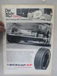 Auto motor und sport 1966 nr 8, Fahren ohne Schalten - Grosser Automatik-Vergleichstest, BMW 2000 - Opel Rekord - Ford 20 M - Mercedes 200