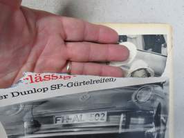 Auto motor und sport 1966 nr 8, Fahren ohne Schalten - Grosser Automatik-Vergleichstest, BMW 2000 - Opel Rekord - Ford 20 M - Mercedes 200