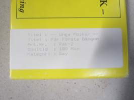 Unga pojkar / för första gången - VHS Video -gay video