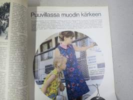 Kotiliesi 1969 nr 11, ilm. 1.6.1969, Perhematka Pohjoismaihin, Kuka maksaa kepposlaskut?, Oman pihan paratiisi rouva Rachel Kari Oulunkylä, Onni &amp; Lempi Saarinen...