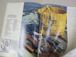 Kotiliesi 1969 nr 11, ilm. 1.6.1969, Perhematka Pohjoismaihin, Kuka maksaa kepposlaskut?, Oman pihan paratiisi rouva Rachel Kari Oulunkylä, Onni &amp; Lempi Saarinen...
