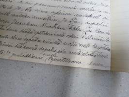 Pastori / kappalainen / vankilapappi K.S. Tommila - erä saarnoja, muistiinpanoja, kirjoitelmia ym. materiaalia noin 1895-1930 -laatikollinen (useita satoja kpl)...