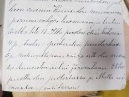 Pastori / kappalainen / vankilapappi K.S. Tommila - erä saarnoja, muistiinpanoja, kirjoitelmia ym. materiaalia noin 1895-1930 -laatikollinen (useita satoja kpl)...