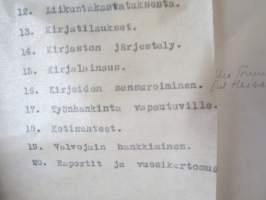 Pastori / kappalainen / vankilapappi K.S. Tommila - erä saarnoja, muistiinpanoja, kirjoitelmia ym. materiaalia noin 1895-1930 -laatikollinen (useita satoja kpl)...