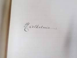 Pastori / kappalainen / vankilapappi K.S. Tommila - erä saarnoja, muistiinpanoja, kirjoitelmia ym. materiaalia noin 1895-1930 -laatikollinen (useita satoja kpl)...