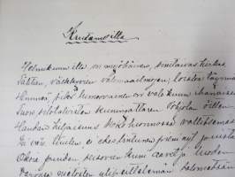 Pastori / kappalainen / vankilapappi K.S. Tommila - erä saarnoja, muistiinpanoja, kirjoitelmia ym. materiaalia noin 1895-1930 -laatikollinen (useita satoja kpl)...