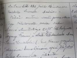 Pastori / kappalainen / vankilapappi K.S. Tommila - erä saarnoja, muistiinpanoja, kirjoitelmia ym. materiaalia noin 1895-1930 -laatikollinen (useita satoja kpl)...