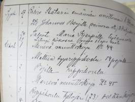 Pastori / kappalainen / vankilapappi K.S. Tommila - erä saarnoja, muistiinpanoja, kirjoitelmia ym. materiaalia noin 1895-1930 -laatikollinen (useita satoja kpl)...
