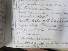 Pastori / kappalainen / vankilapappi K.S. Tommila - erä saarnoja, muistiinpanoja, kirjoitelmia ym. materiaalia noin 1895-1930 -laatikollinen (useita satoja kpl)...