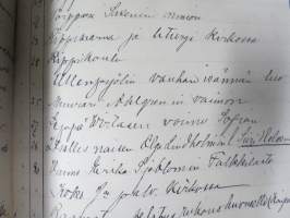 Pastori / kappalainen / vankilapappi K.S. Tommila - erä saarnoja, muistiinpanoja, kirjoitelmia ym. materiaalia noin 1895-1930 -laatikollinen (useita satoja kpl)...