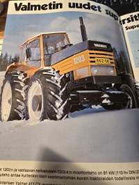 Valmet 1203 ja 1203-4 80 kw traktori myyntiesite