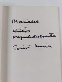 Vaakitettu linja (signeerattu, tekijän omiste)