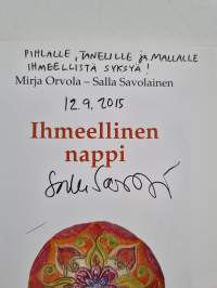 Ihmeellinen nappi (signeerattu, tekijän omiste)