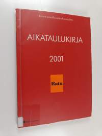 Aikataulukirja 2001